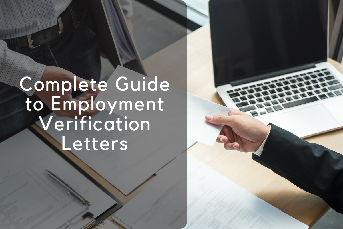 Complete Guide to Employment Verification Letters