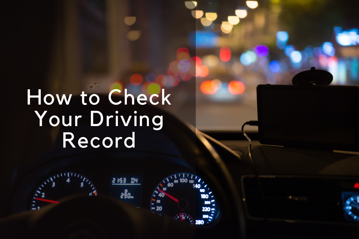 How to Check Your Driving Record