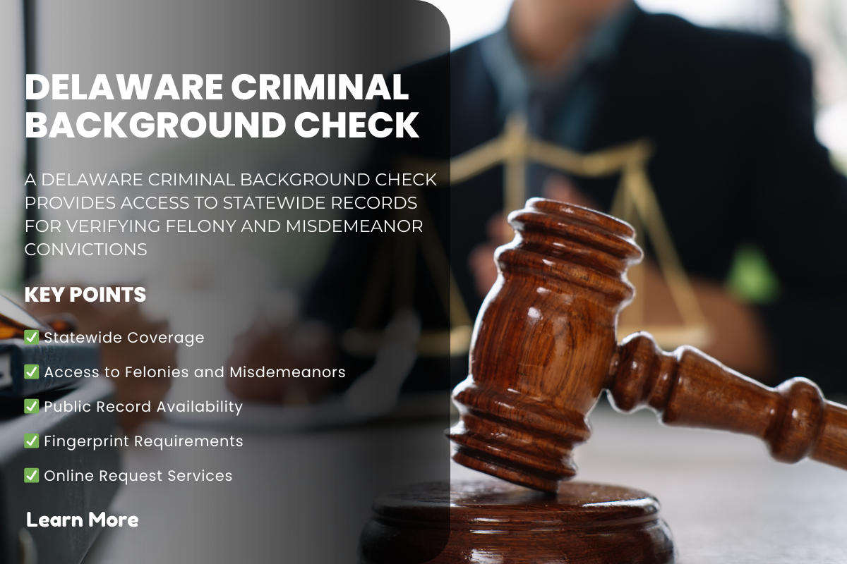 Comprehensive Guide to Delaware Criminal Background Checks