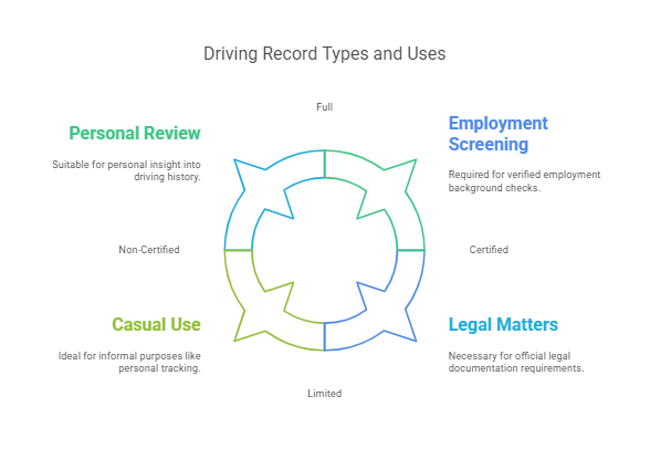 Different Types of Driving Records