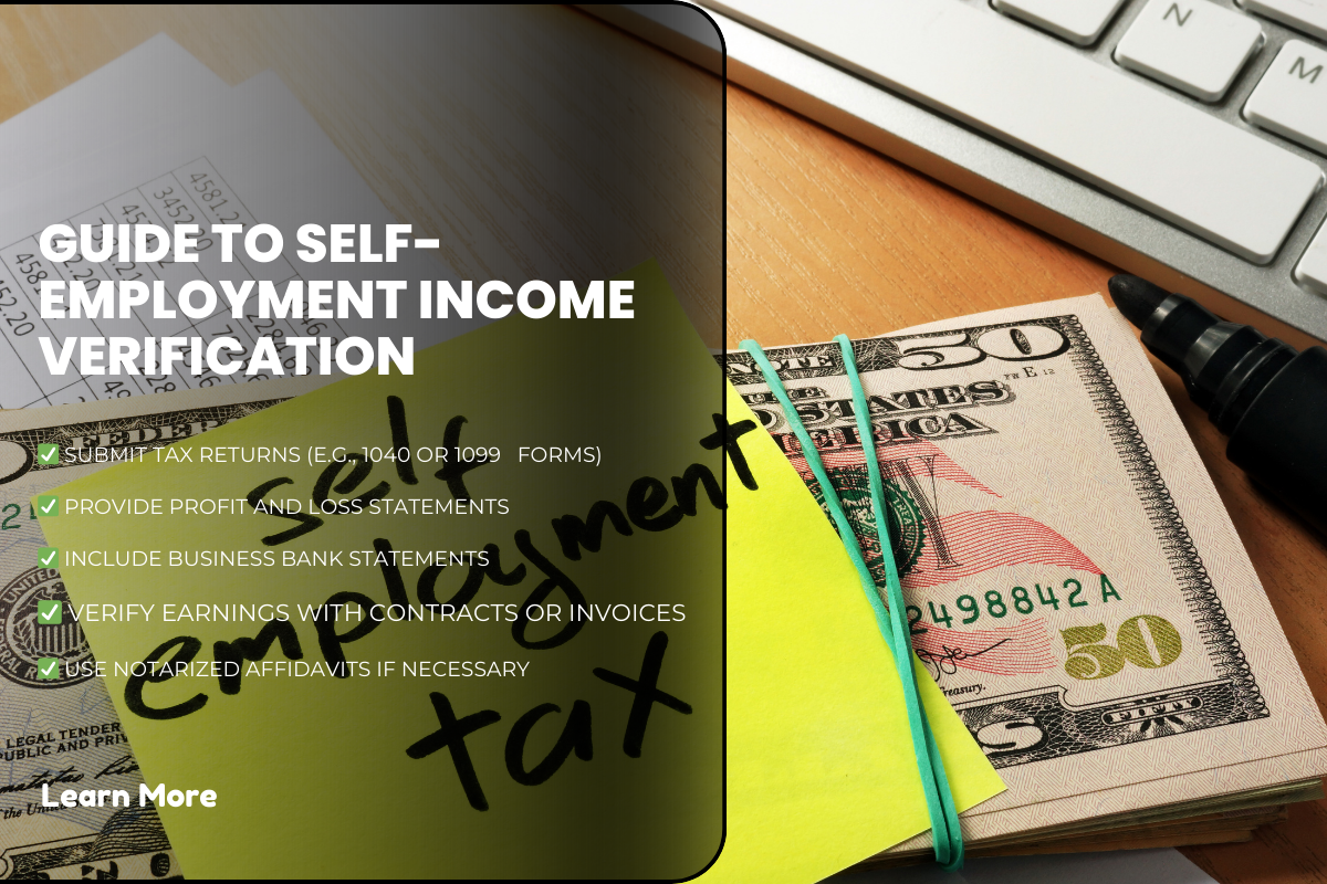 Guide to Self-Employment Income Verification