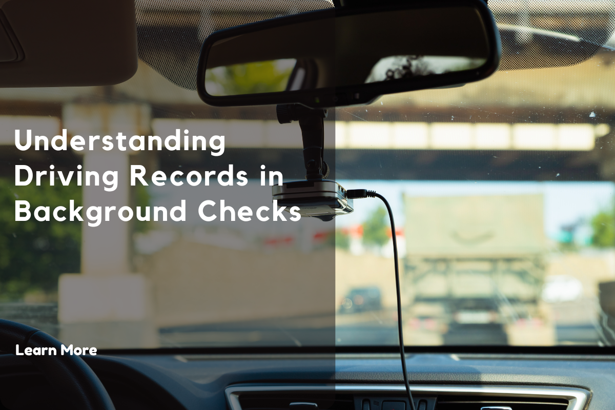 Understanding Driving Records in Background Checks